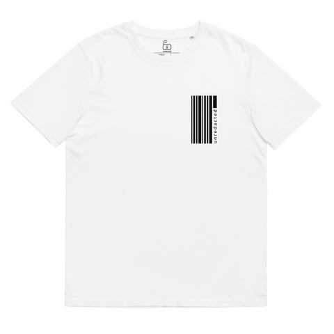 Barcode Unisex organic cotton t-shirt